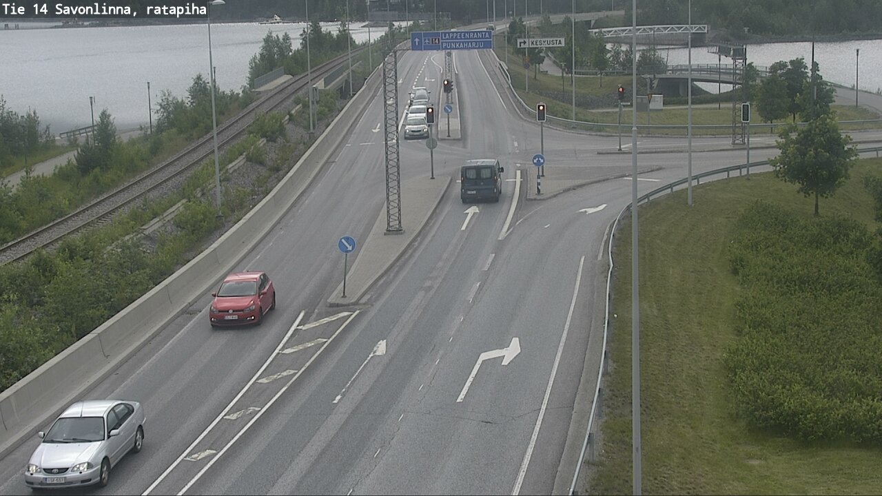 Kelikamerat Kuva Tie 14 Savonlinna, Ratapiha, Savonlinna, Etelä-Savo