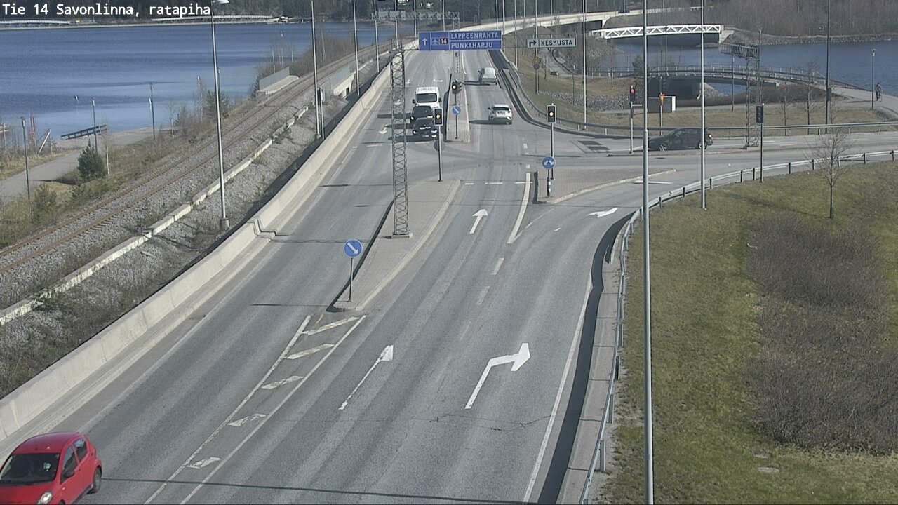 Kelikamerat Kuva Tie 14 Savonlinna, Ratapiha, Savonlinna, Etelä-Savo