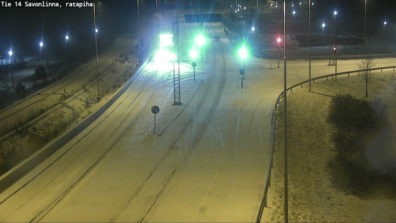 Kelikamerat Kuva Tie 14 Savonlinna, Ratapiha, Savonlinna, Etelä-Savo