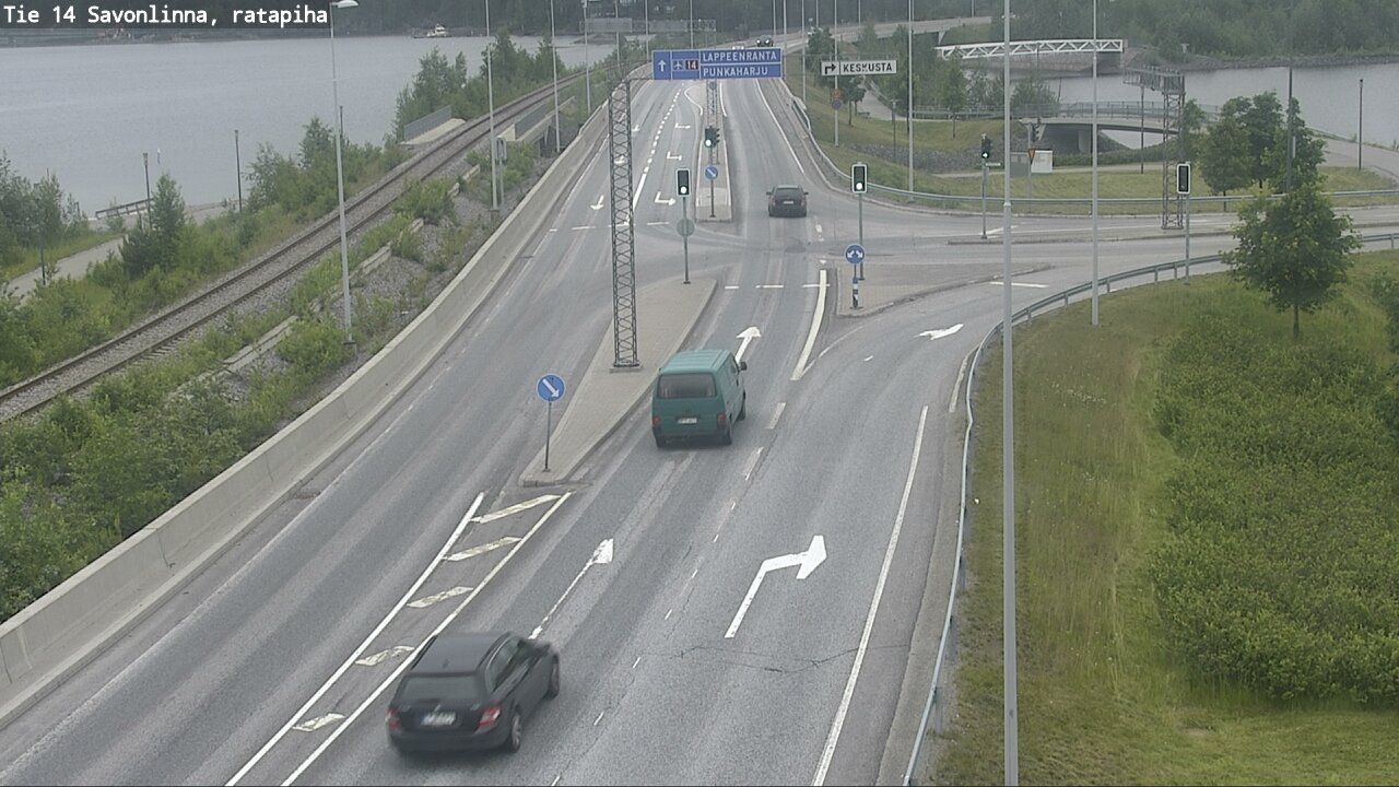Kelikamerat Kuva Tie 14 Savonlinna, Ratapiha, Savonlinna, Etelä-Savo
