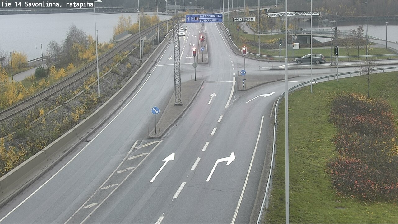 Kelikamerat Kuva Tie 14 Savonlinna, Ratapiha, Savonlinna, Etelä-Savo