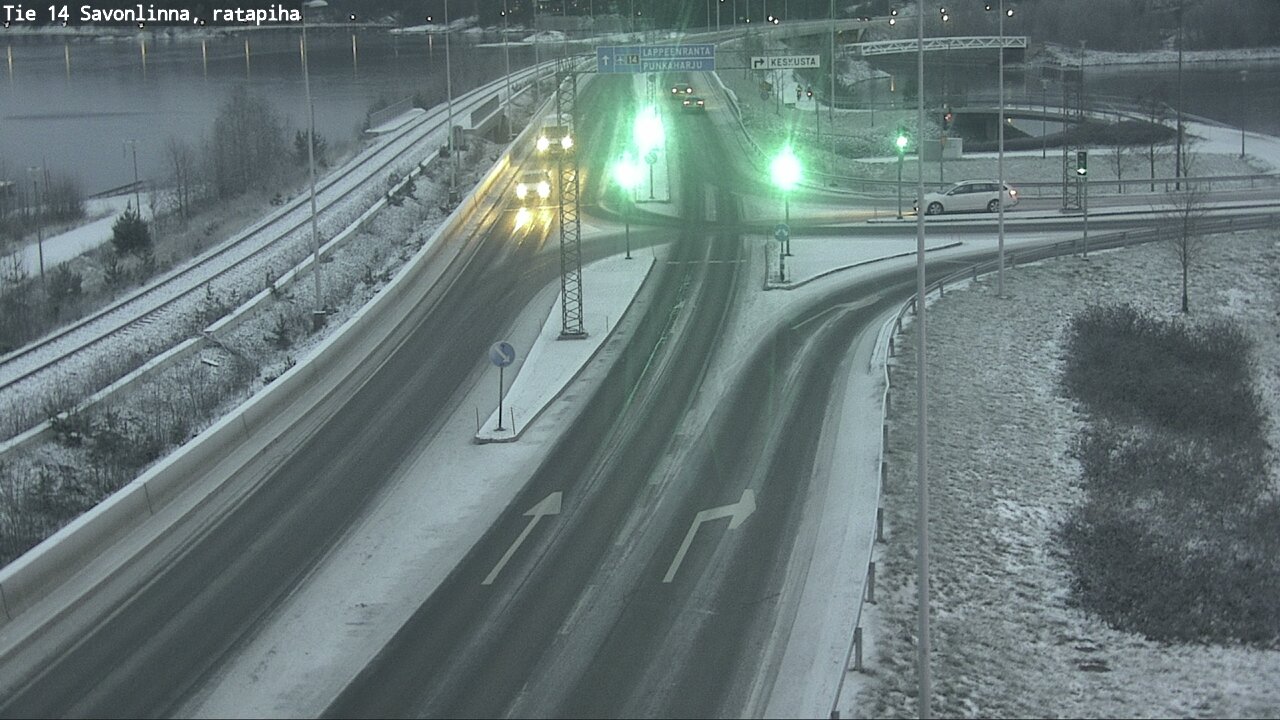 Kelikamerat Kuva Tie 14 Savonlinna, Ratapiha, Savonlinna, Etelä-Savo