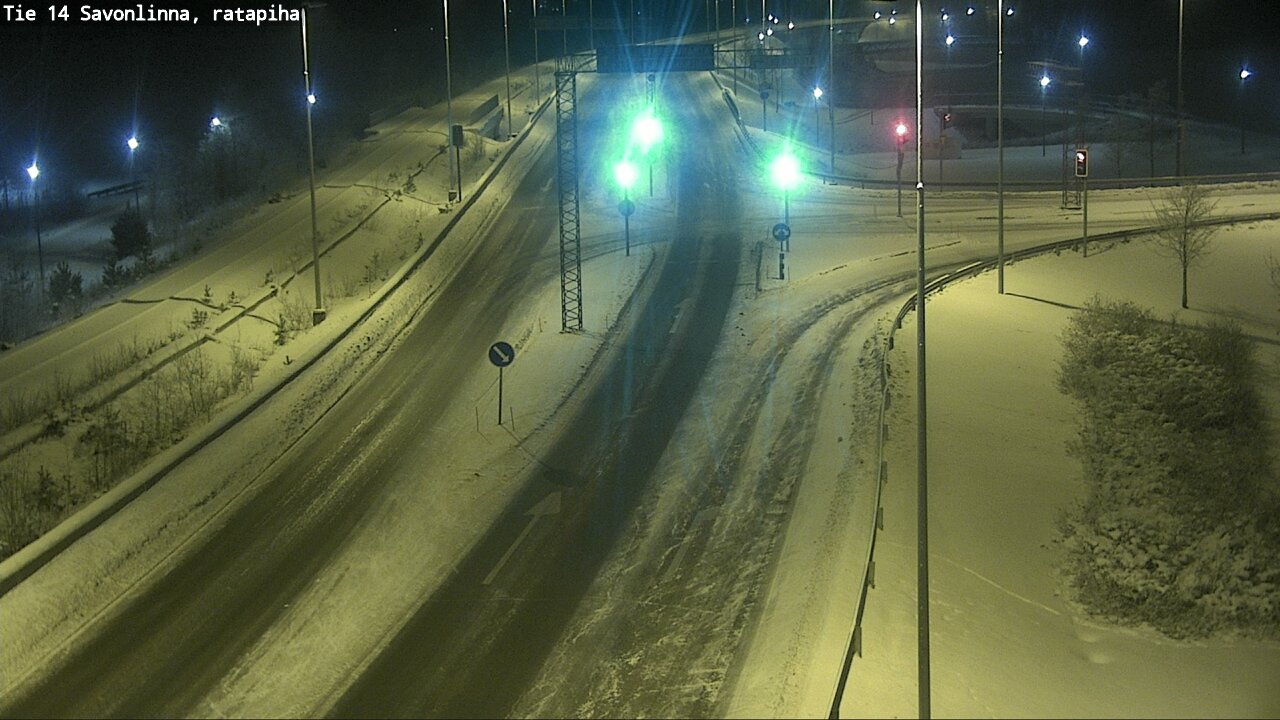 Kelikamerat Kuva Tie 14 Savonlinna, Ratapiha, Savonlinna, Etelä-Savo