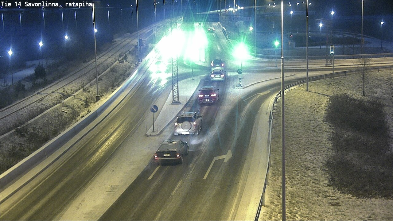 Kelikamerat Kuva Tie 14 Savonlinna, Ratapiha, Savonlinna, Etelä-Savo