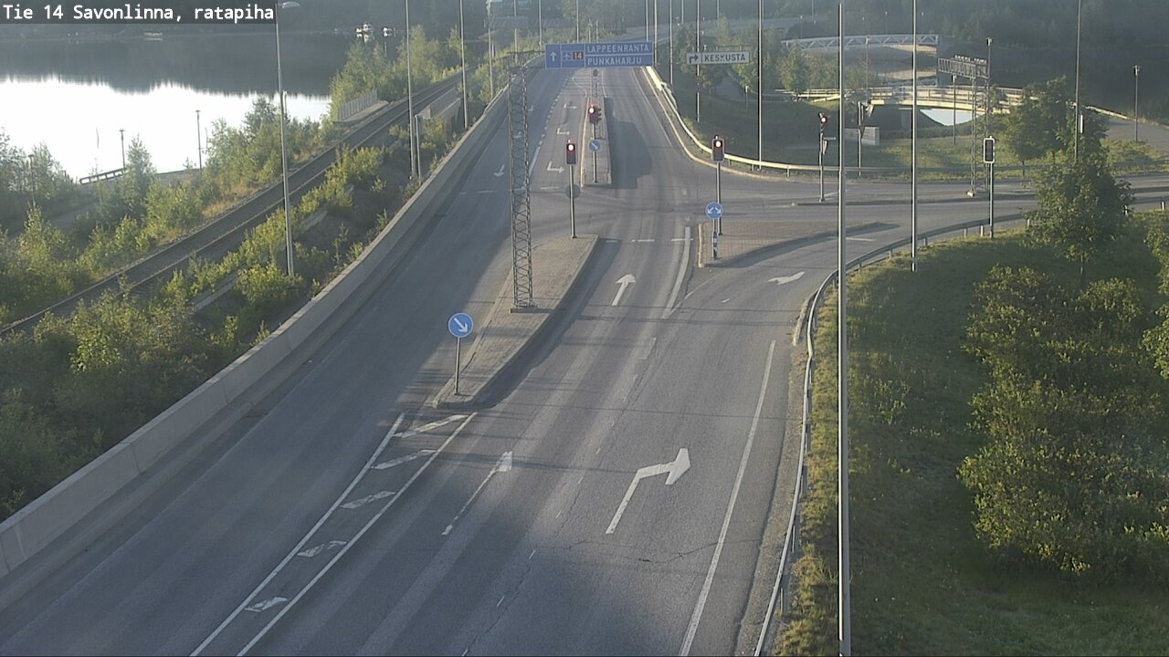 Weather Camera Image Road 14 Savonlinna, Ratapiha, Savonlinna, Etelä-Savo
