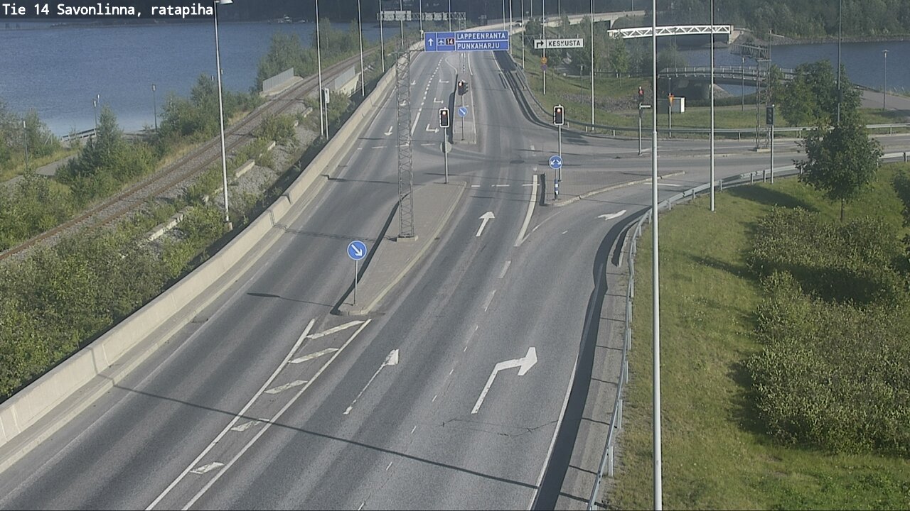 Kelikamerat Kuva Tie 14 Savonlinna, Ratapiha, Savonlinna, Etelä-Savo