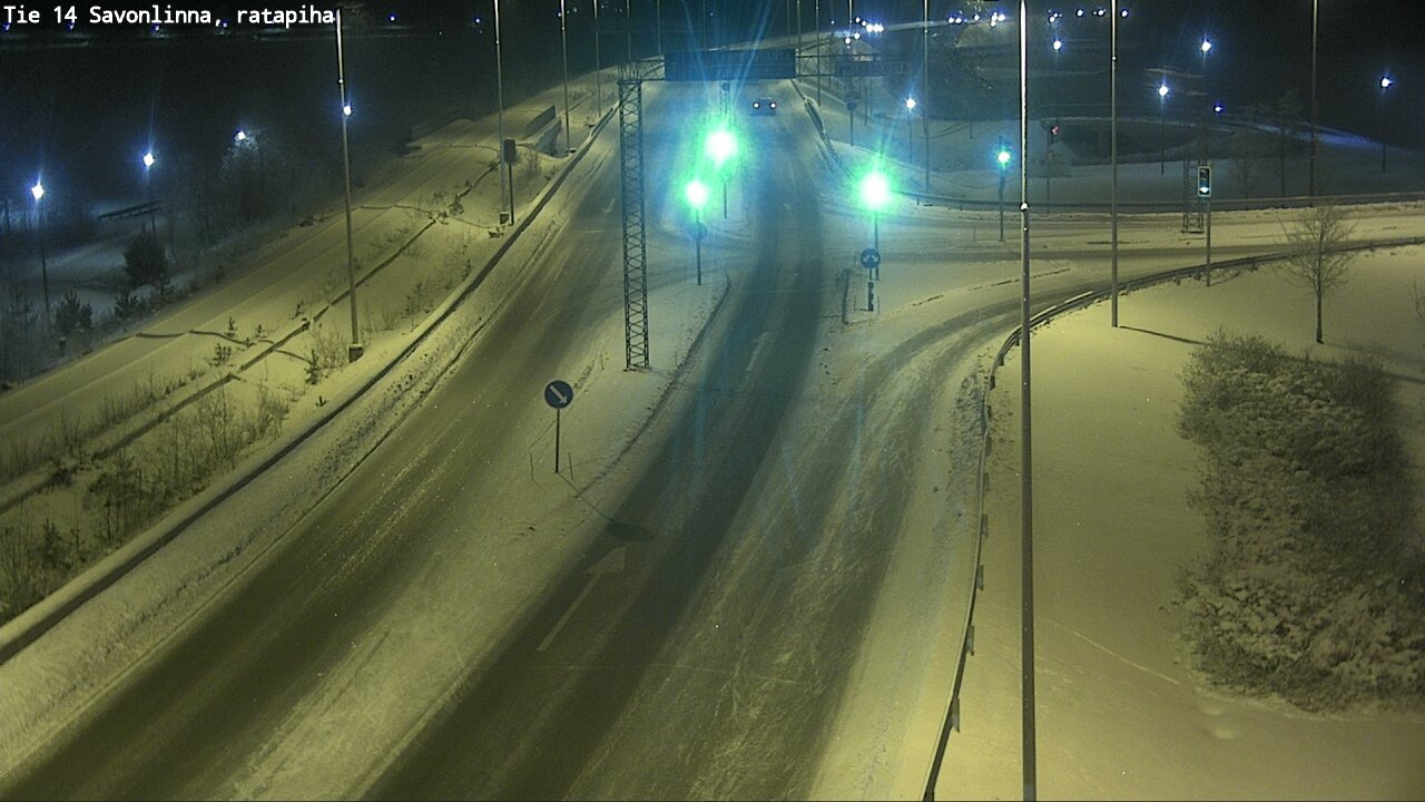 Kelikamerat Kuva Tie 14 Savonlinna, Ratapiha, Savonlinna, Etelä-Savo