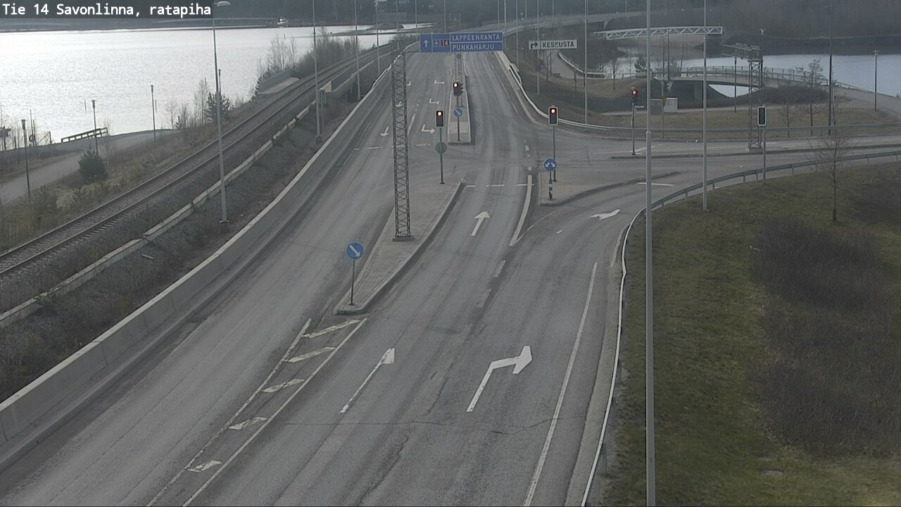 Kelikamerat Kuva Tie 14 Savonlinna, Ratapiha, Savonlinna, Etelä-Savo