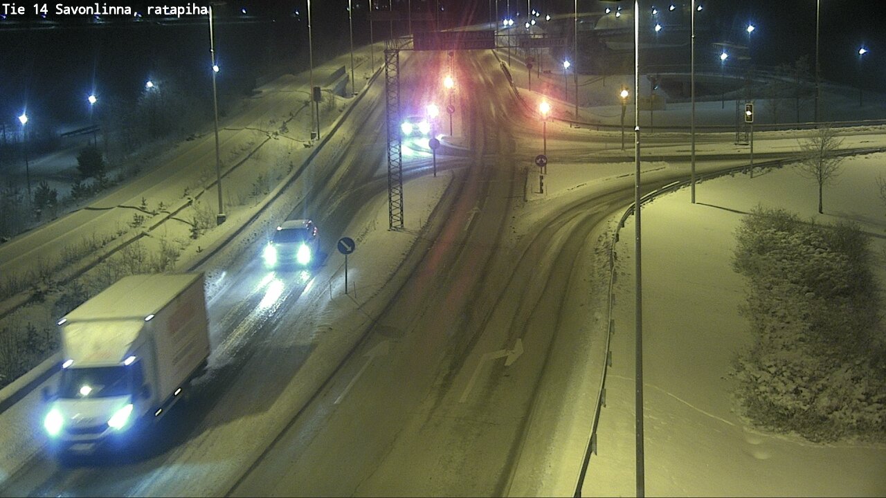 Kelikamerat Kuva Tie 14 Savonlinna, Ratapiha, Savonlinna, Etelä-Savo