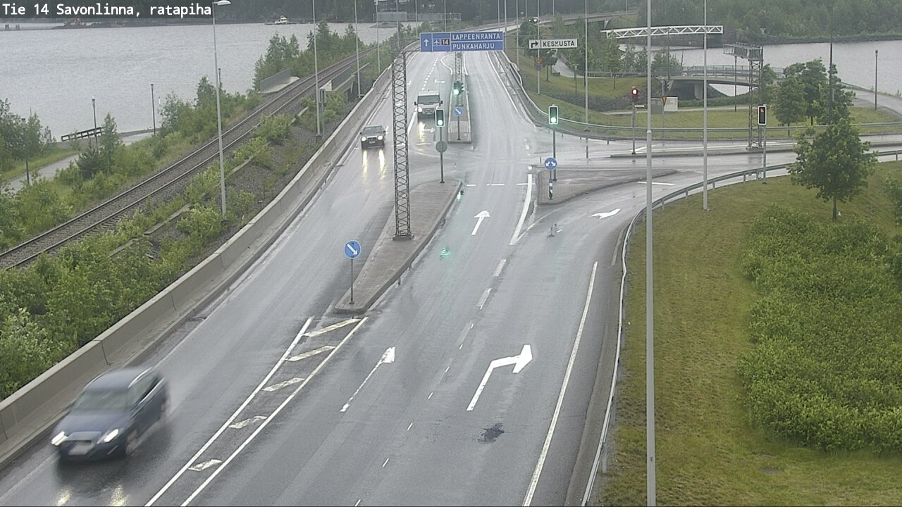 Kelikamerat Kuva Tie 14 Savonlinna, Ratapiha, Savonlinna, Etelä-Savo