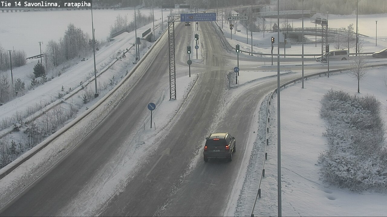 Weather Camera Image Road 14 Savonlinna, Ratapiha, Savonlinna, Etelä-Savo