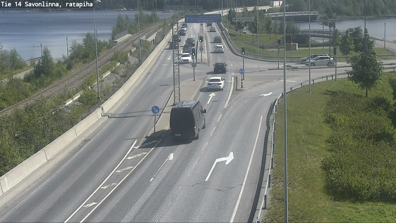 Kelikamerat Kuva Tie 14 Savonlinna, Ratapiha, Savonlinna, Etelä-Savo