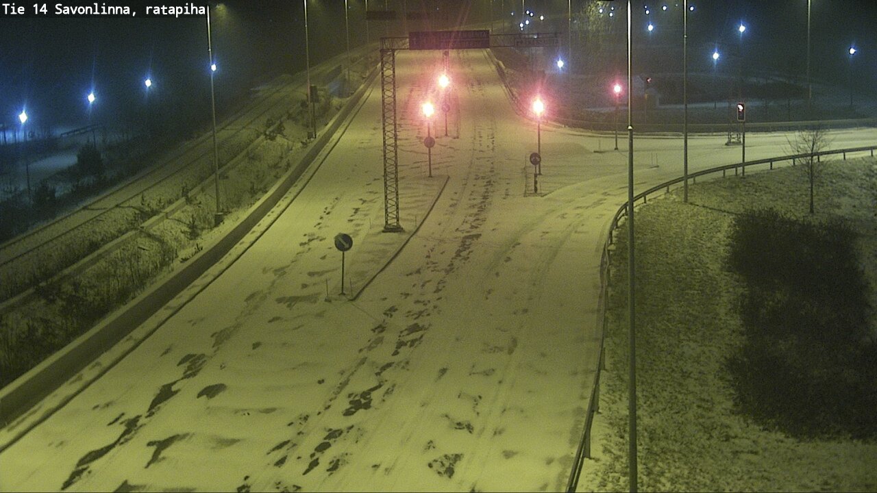 Kelikamerat Kuva Tie 14 Savonlinna, Ratapiha, Savonlinna, Etelä-Savo