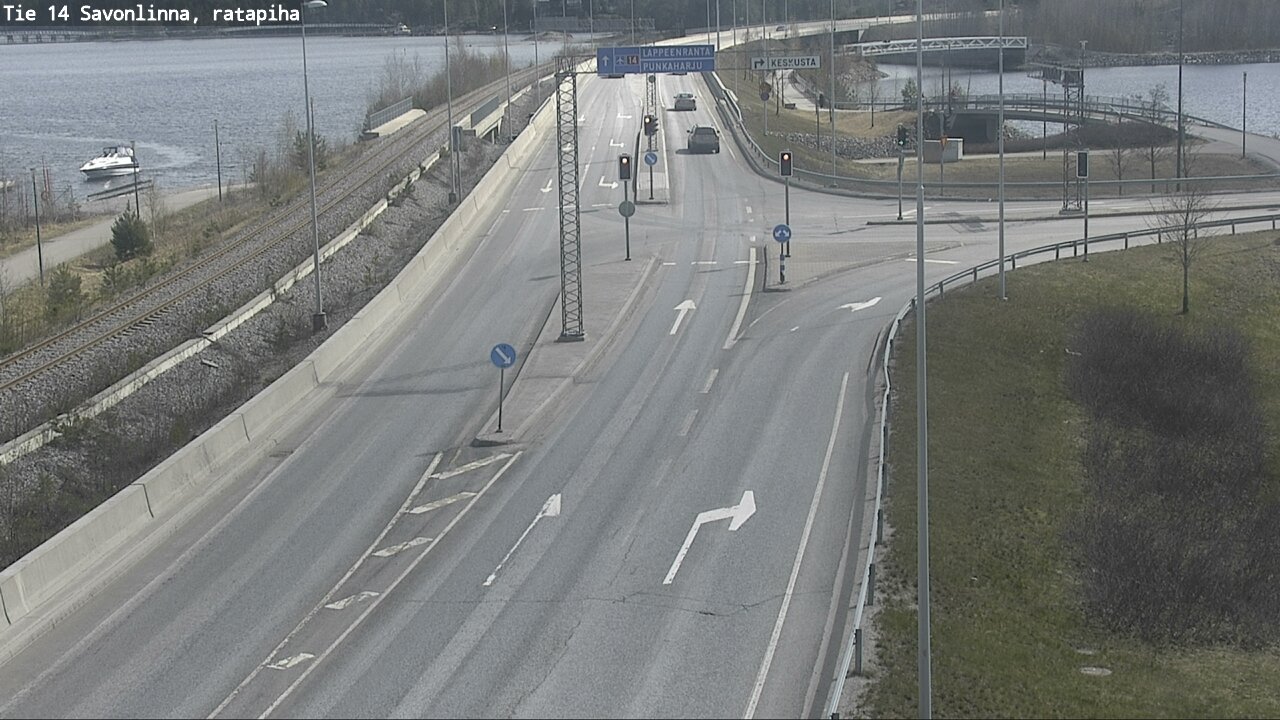 Kelikamerat Kuva Tie 14 Savonlinna, Ratapiha, Savonlinna, Etelä-Savo