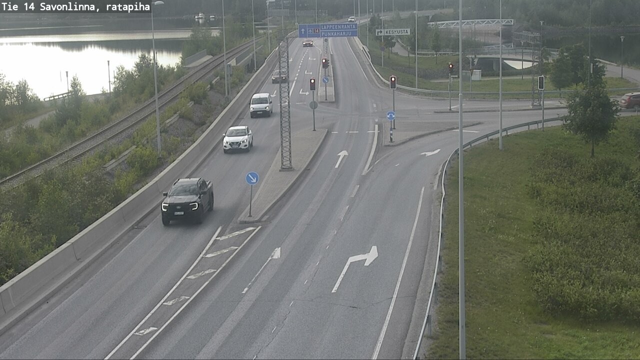 Weather Camera Image Road 14 Savonlinna, Ratapiha, Savonlinna, Etelä-Savo