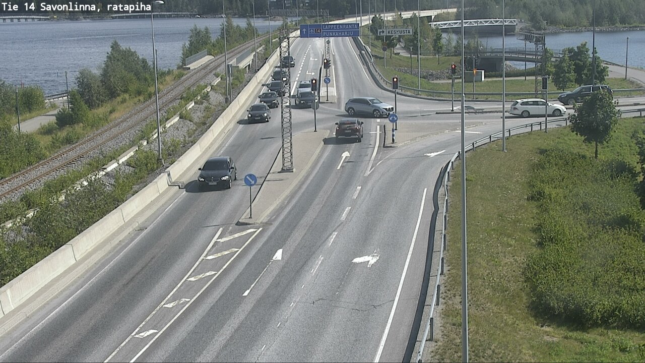 Weather Camera Image Road 14 Savonlinna, Ratapiha, Savonlinna, Etelä-Savo