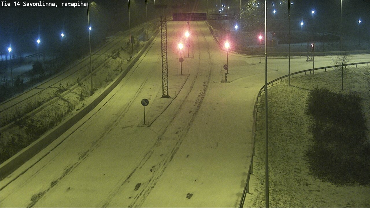 Kelikamerat Kuva Tie 14 Savonlinna, Ratapiha, Savonlinna, Etelä-Savo