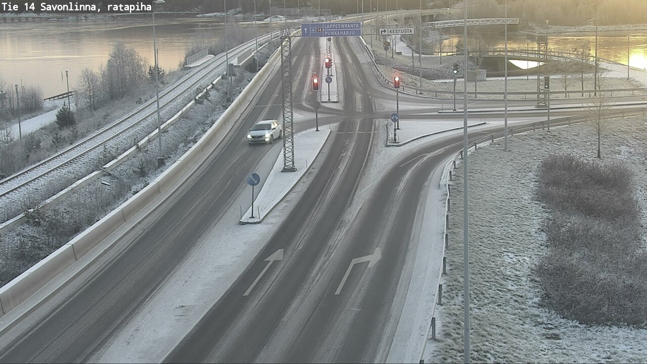 Kelikamerat Kuva Tie 14 Savonlinna, Ratapiha, Savonlinna, Etelä-Savo