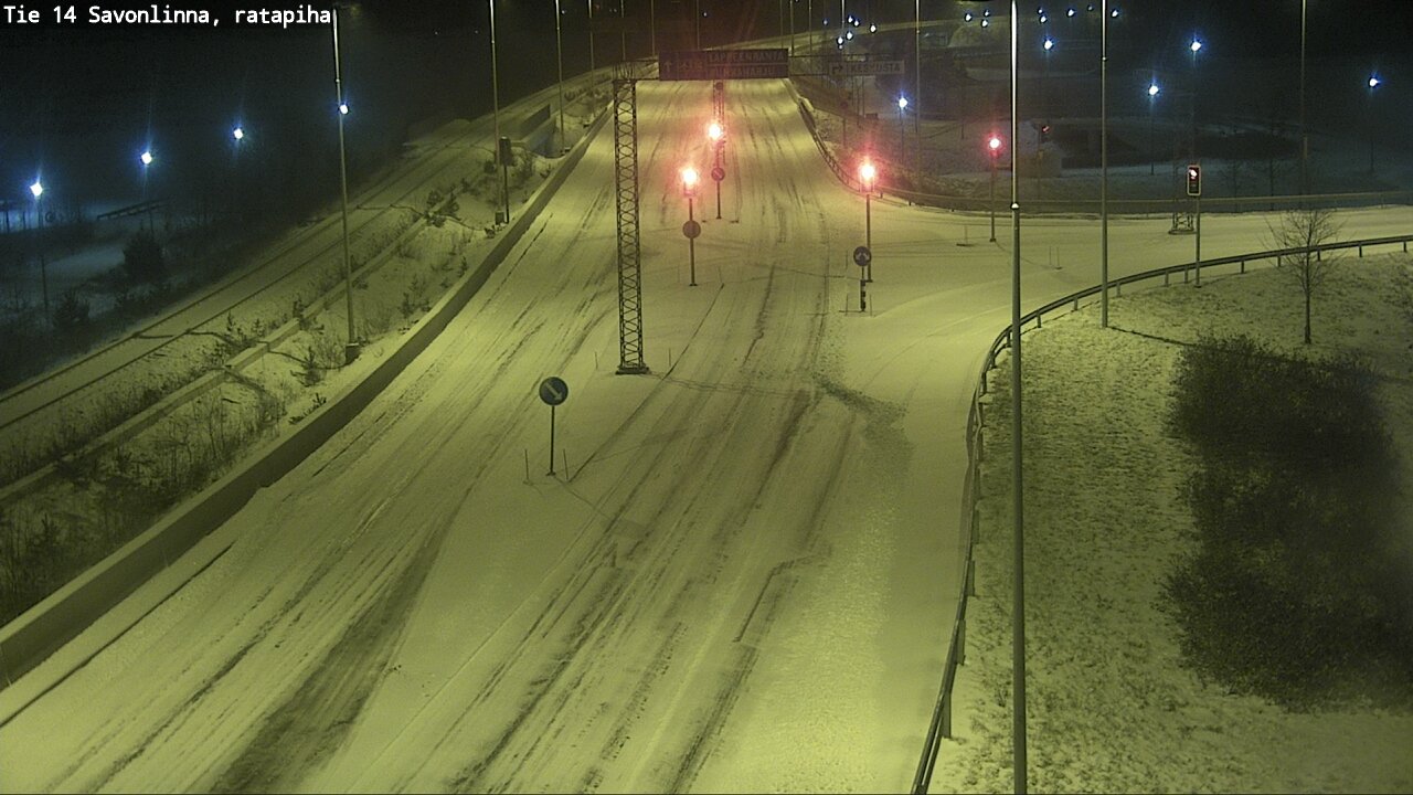 Kelikamerat Kuva Tie 14 Savonlinna, Ratapiha, Savonlinna, Etelä-Savo