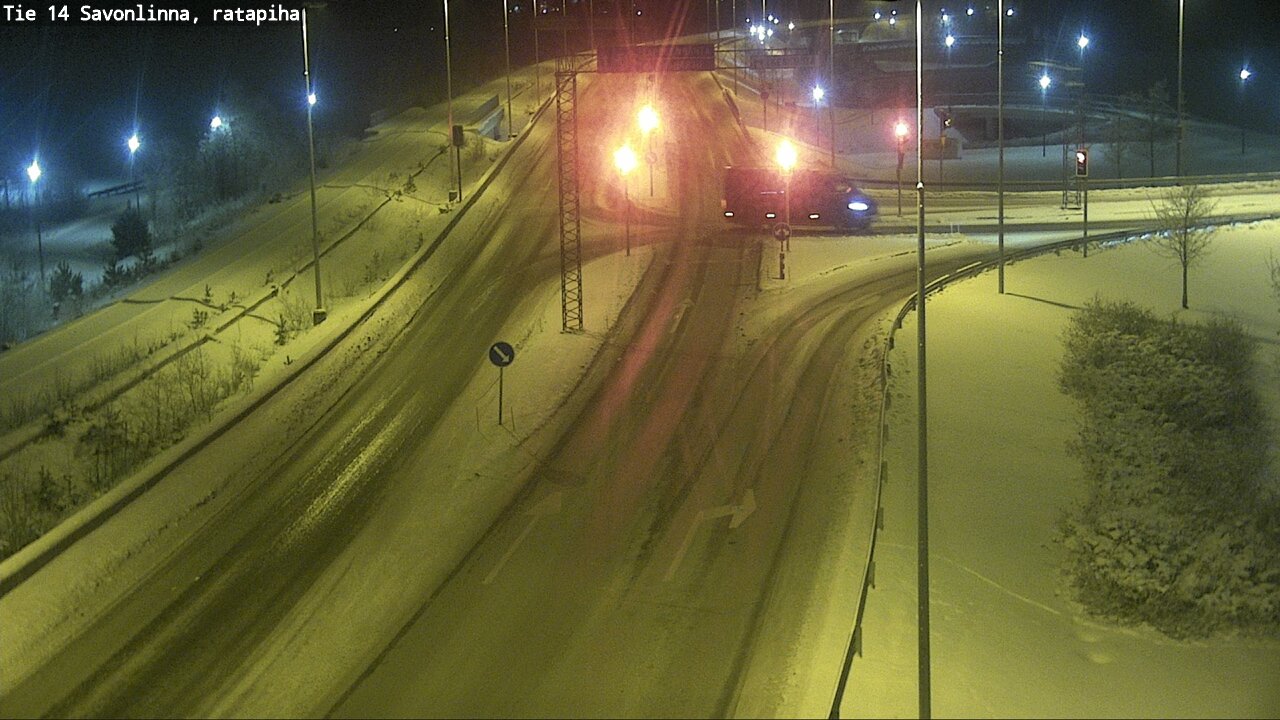 Kelikamerat Kuva Tie 14 Savonlinna, Ratapiha, Savonlinna, Etelä-Savo