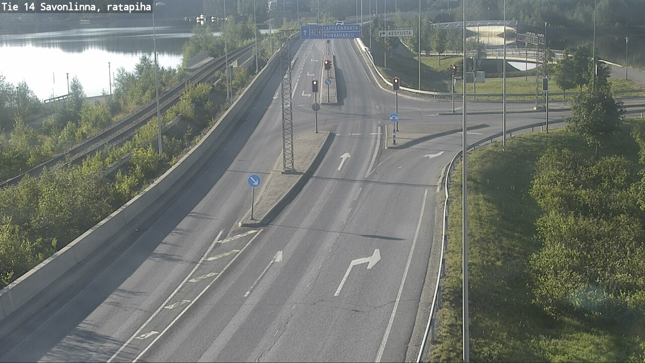 Weather Camera Image Road 14 Savonlinna, Ratapiha, Savonlinna, Etelä-Savo