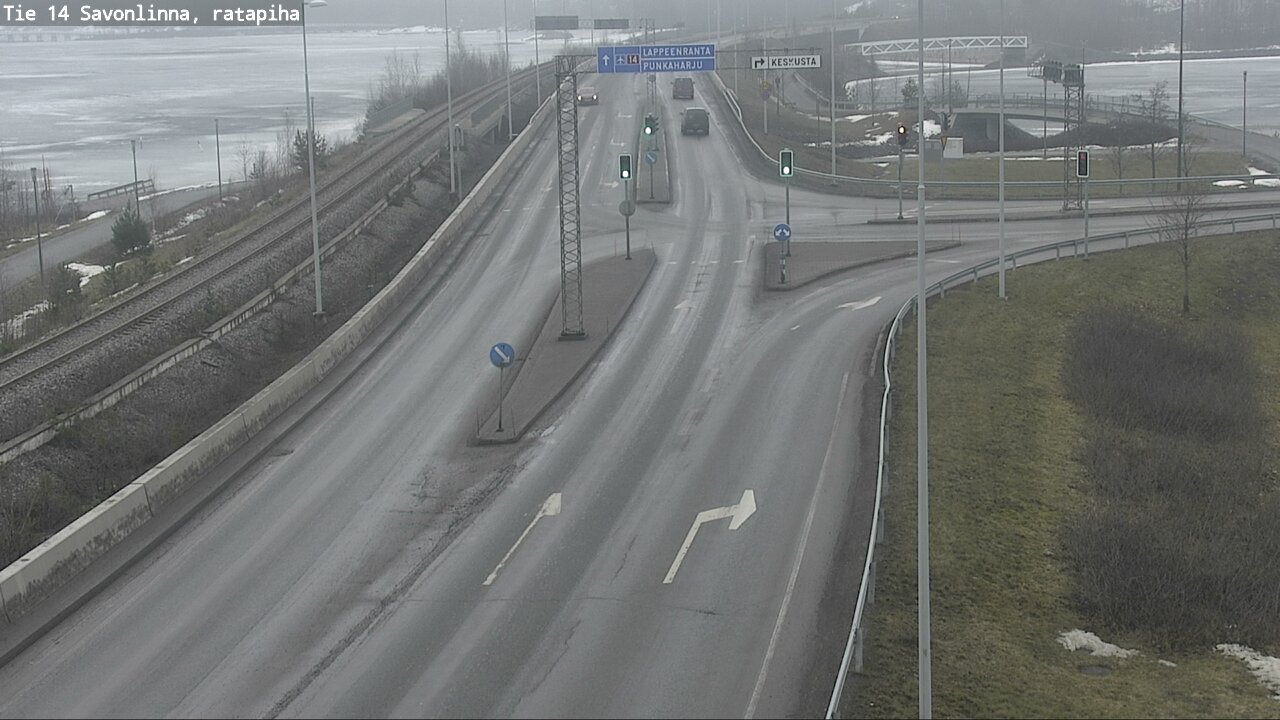 Weather Camera Image Road 14 Savonlinna, Ratapiha, Savonlinna, Etelä-Savo