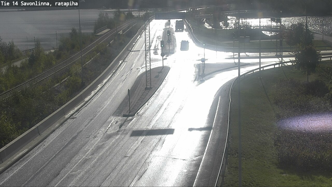 Weather Camera Image Road 14 Savonlinna, Ratapiha, Savonlinna, Etelä-Savo