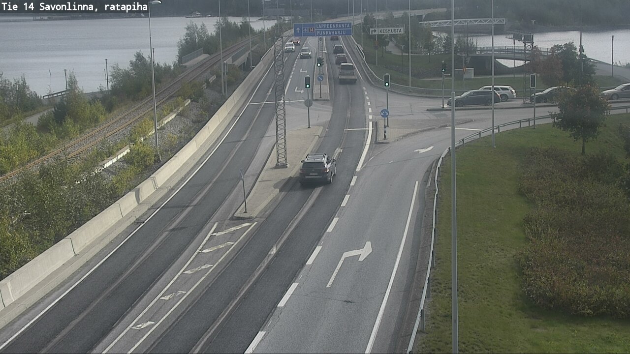 Weather Camera Image Road 14 Savonlinna, Ratapiha, Savonlinna, Etelä-Savo