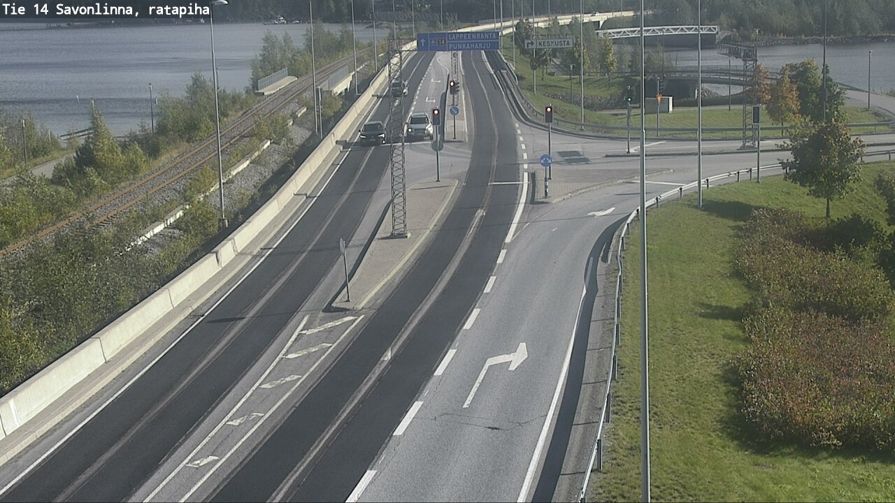 Weather Camera Image Road 14 Savonlinna, Ratapiha, Savonlinna, Etelä-Savo