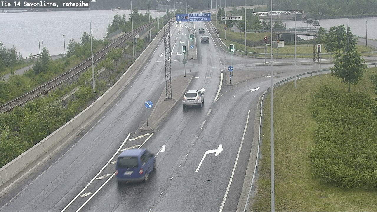 Kelikamerat Kuva Tie 14 Savonlinna, Ratapiha, Savonlinna, Etelä-Savo
