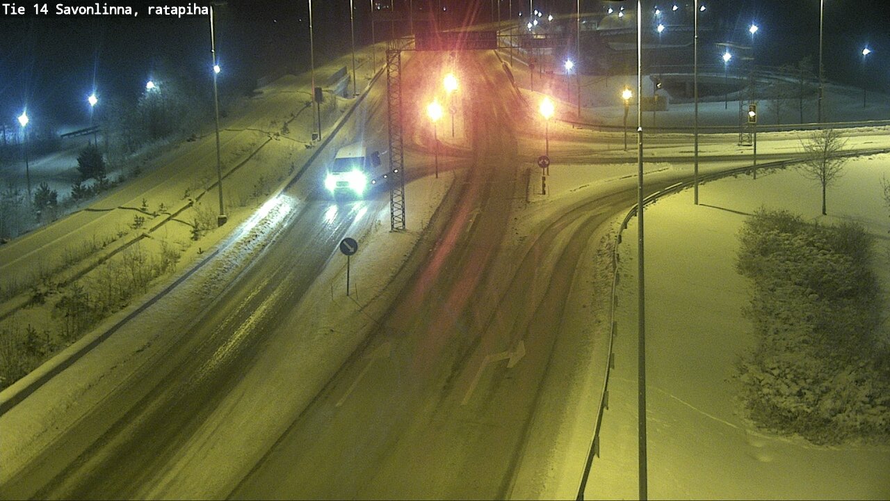 Kelikamerat Kuva Tie 14 Savonlinna, Ratapiha, Savonlinna, Etelä-Savo