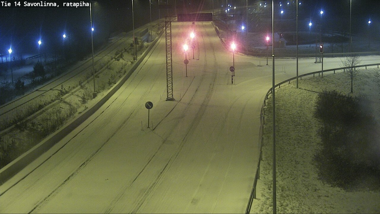 Kelikamerat Kuva Tie 14 Savonlinna, Ratapiha, Savonlinna, Etelä-Savo