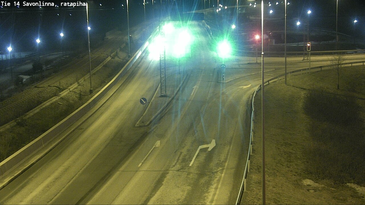 Kelikamerat Kuva Tie 14 Savonlinna, Ratapiha, Savonlinna, Etelä-Savo