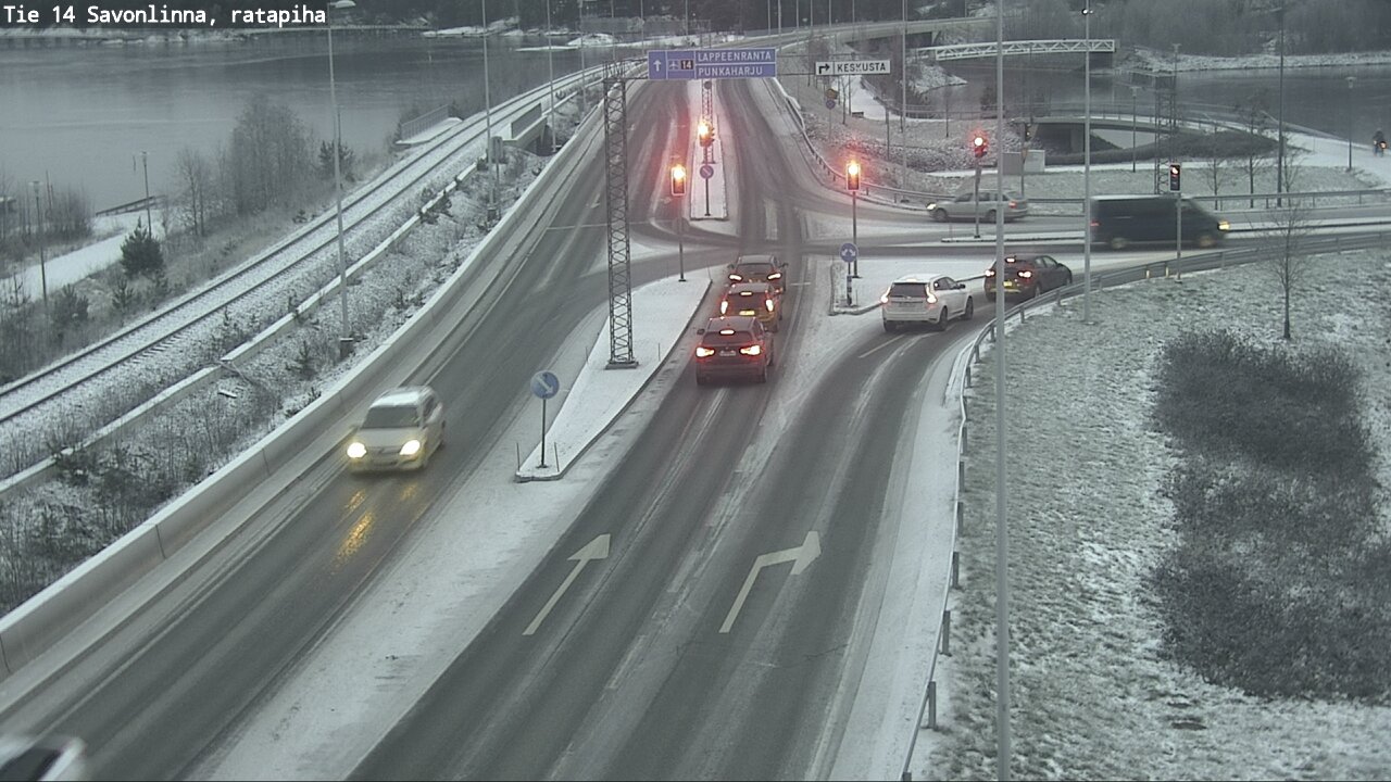 Kelikamerat Kuva Tie 14 Savonlinna, Ratapiha, Savonlinna, Etelä-Savo