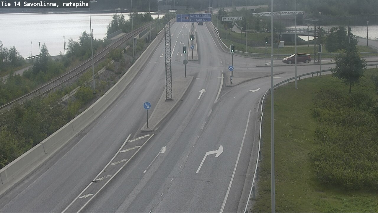 Weather Camera Image Road 14 Savonlinna, Ratapiha, Savonlinna, Etelä-Savo
