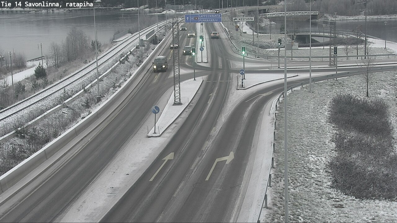 Kelikamerat Kuva Tie 14 Savonlinna, Ratapiha, Savonlinna, Etelä-Savo