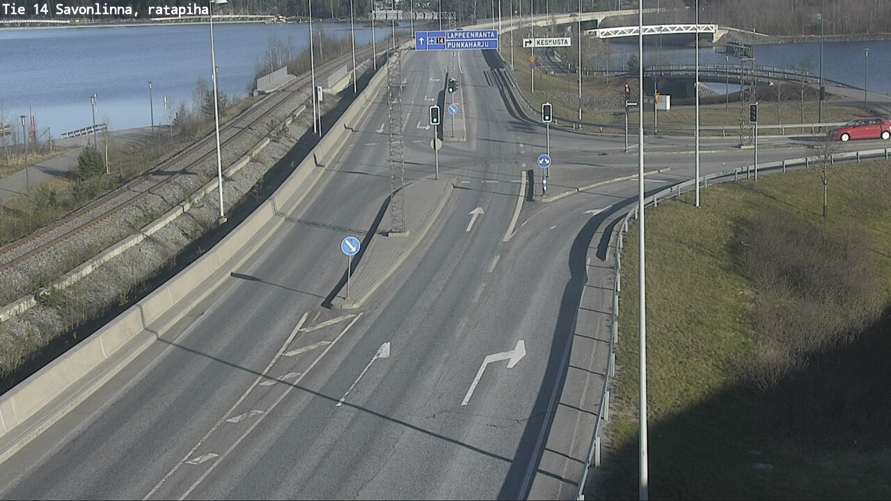 Kelikamerat Kuva Tie 14 Savonlinna, Ratapiha, Savonlinna, Etelä-Savo