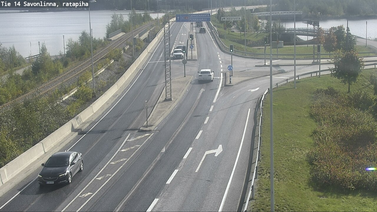 Kelikamerat Kuva Tie 14 Savonlinna, Ratapiha, Savonlinna, Etelä-Savo