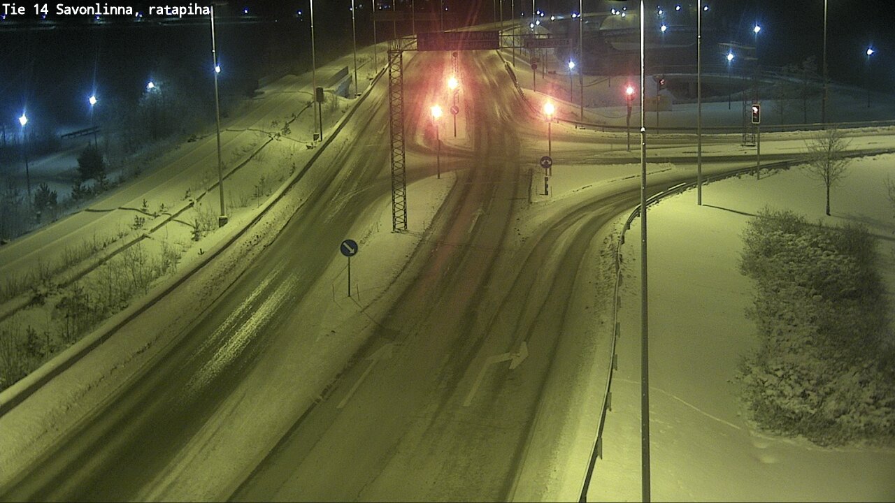 Kelikamerat Kuva Tie 14 Savonlinna, Ratapiha, Savonlinna, Etelä-Savo