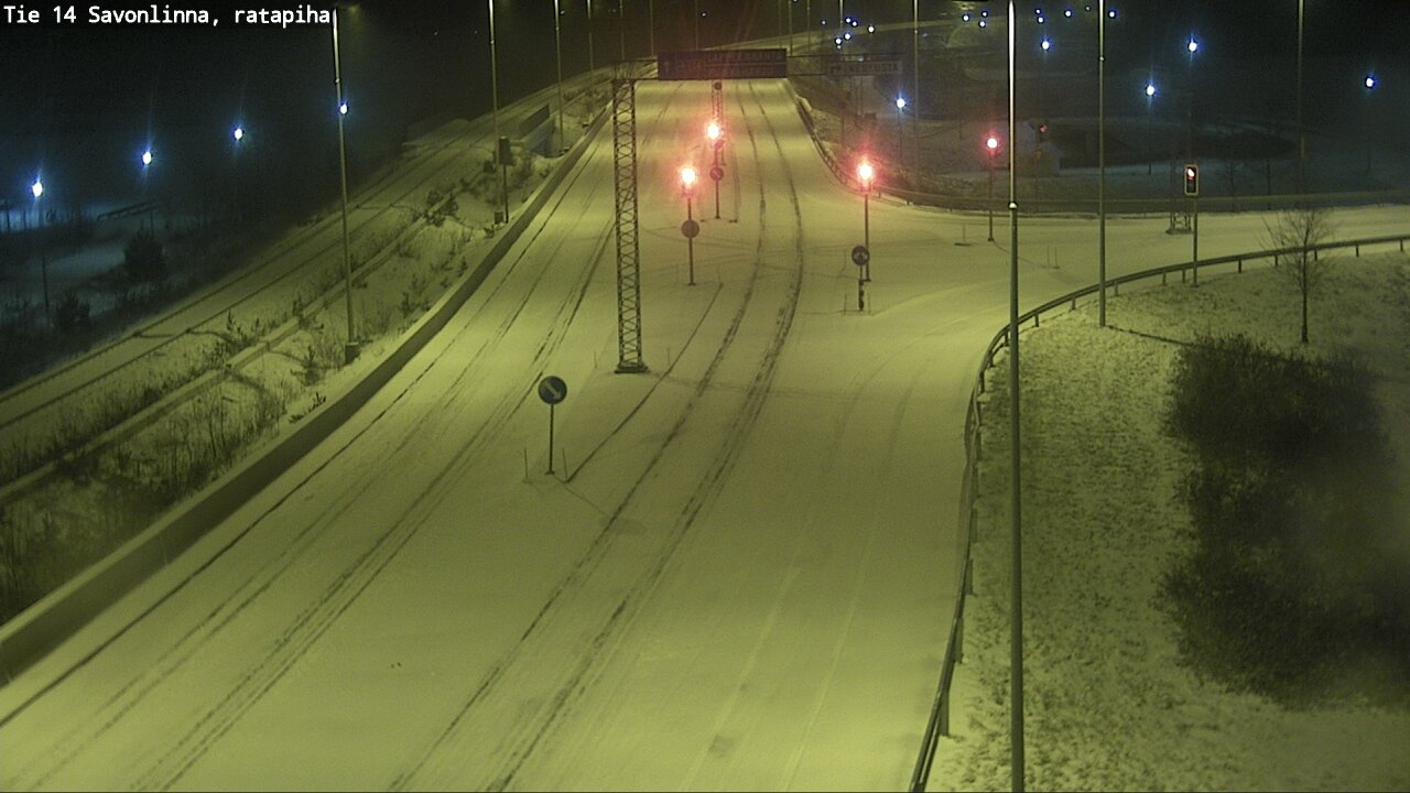 Kelikamerat Kuva Tie 14 Savonlinna, Ratapiha, Savonlinna, Etelä-Savo