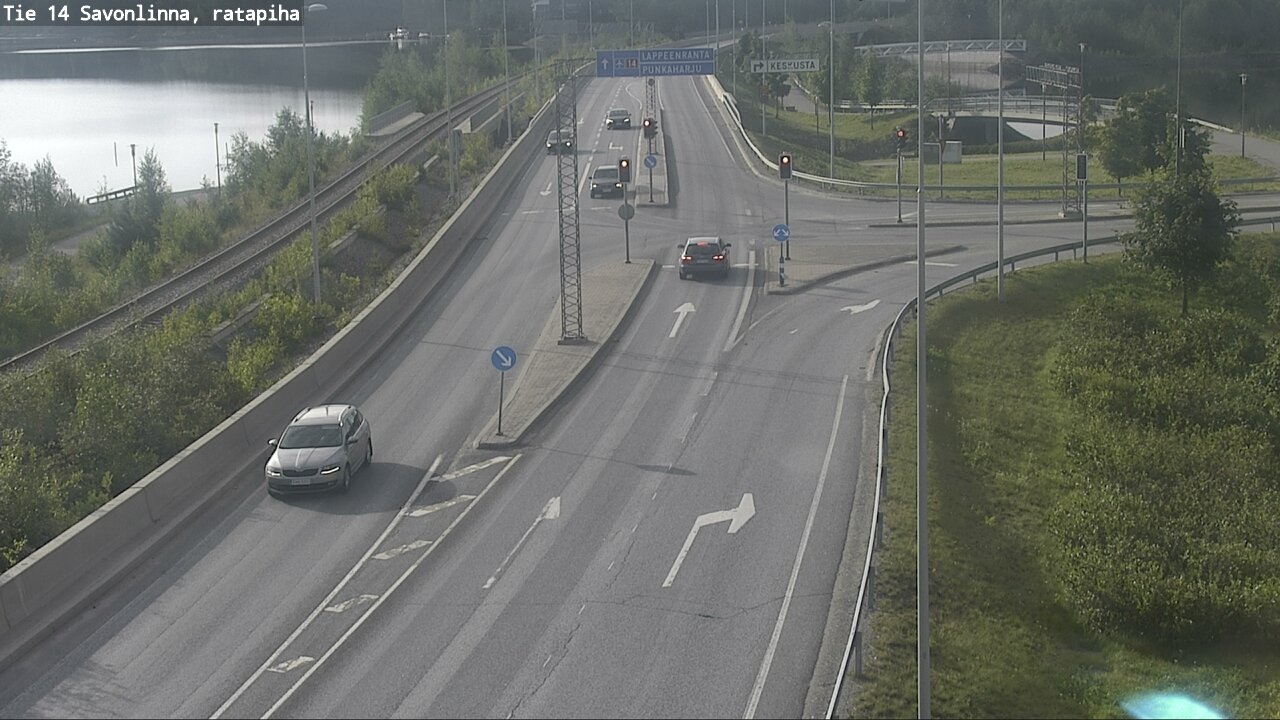 Weather Camera Image Road 14 Savonlinna, Ratapiha, Savonlinna, Etelä-Savo