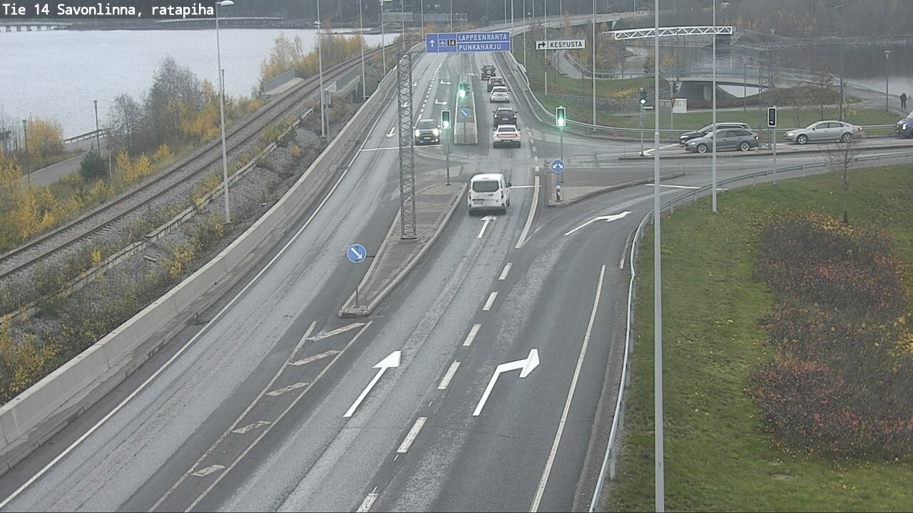 Kelikamerat Kuva Tie 14 Savonlinna, Ratapiha, Savonlinna, Etelä-Savo