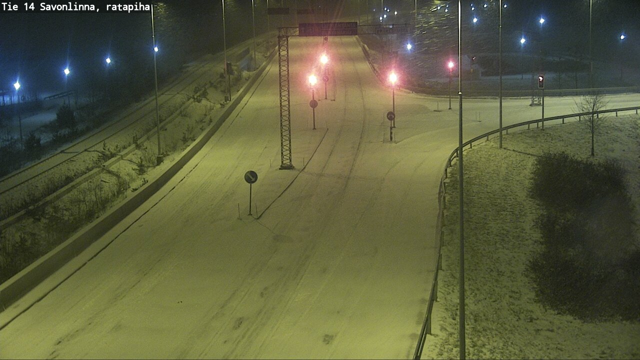 Kelikamerat Kuva Tie 14 Savonlinna, Ratapiha, Savonlinna, Etelä-Savo