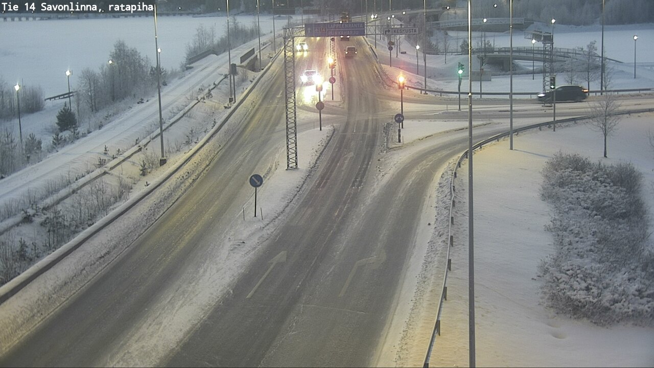 Kelikamerat Kuva Tie 14 Savonlinna, Ratapiha, Savonlinna, Etelä-Savo