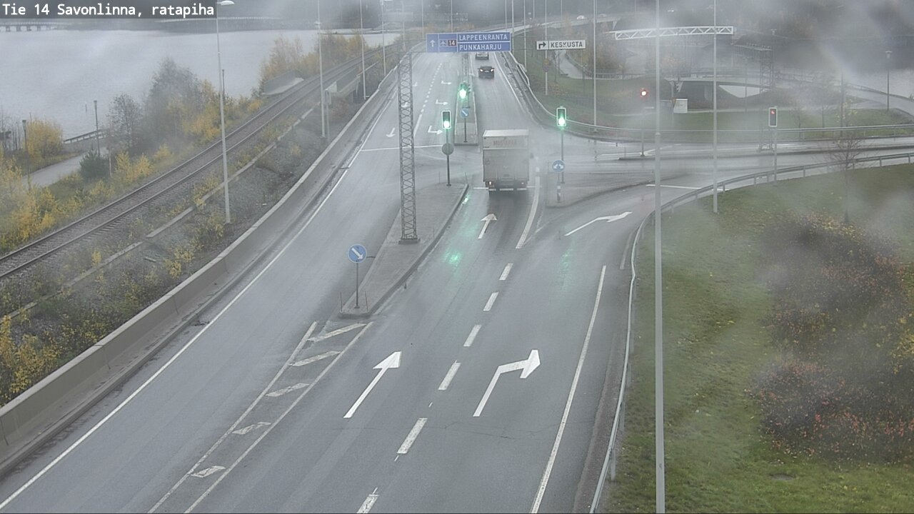 Kelikamerat Kuva Tie 14 Savonlinna, Ratapiha, Savonlinna, Etelä-Savo