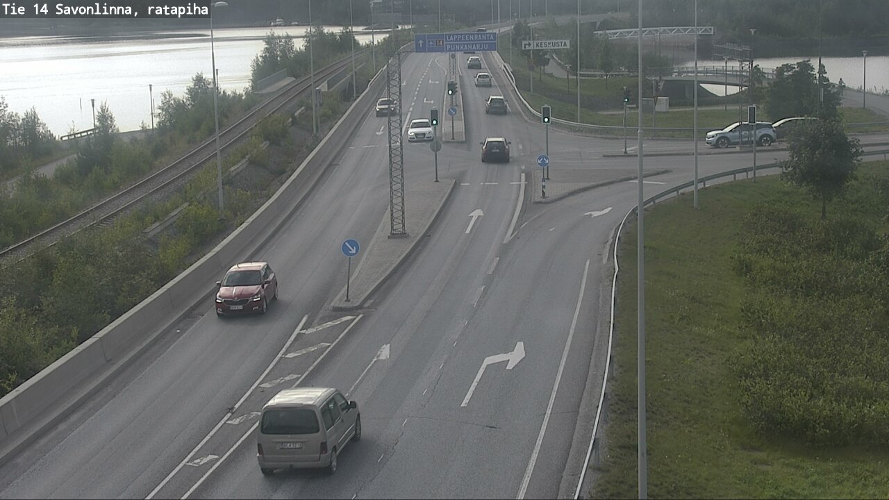 Weather Camera Image Road 14 Savonlinna, Ratapiha, Savonlinna, Etelä-Savo