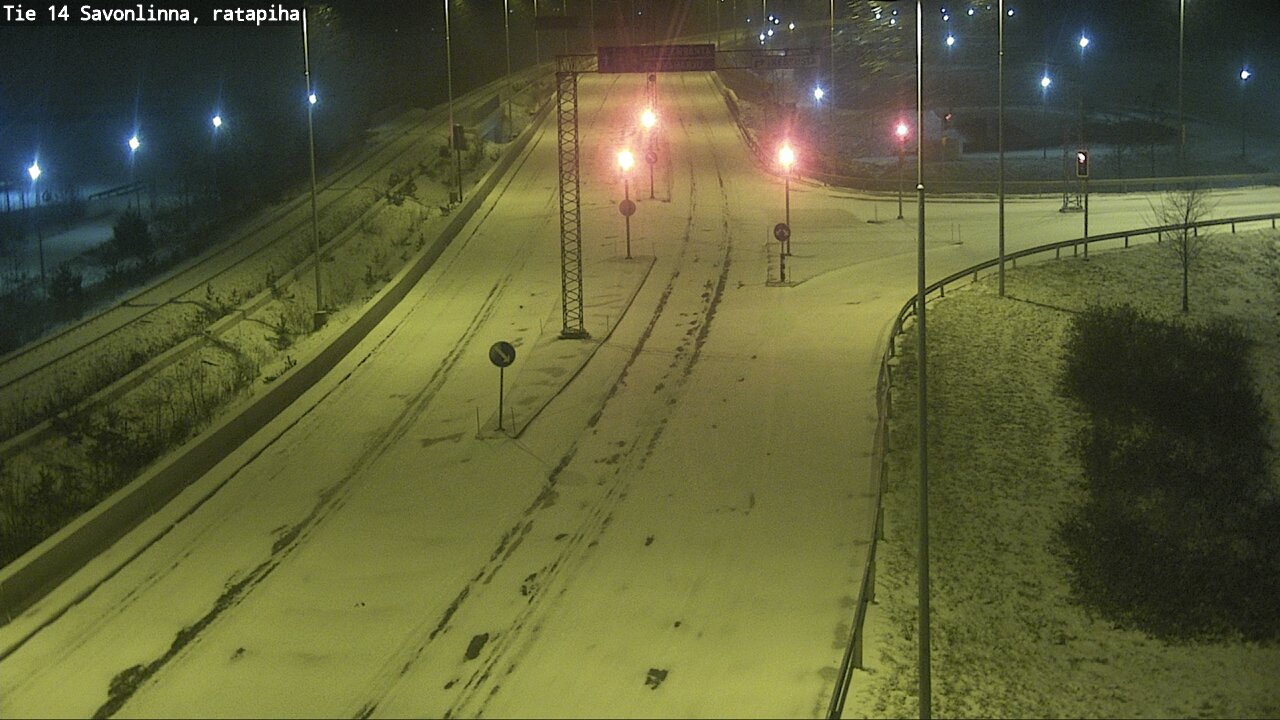 Kelikamerat Kuva Tie 14 Savonlinna, Ratapiha, Savonlinna, Etelä-Savo