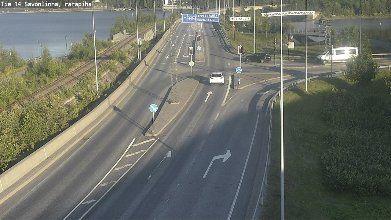 Kelikamerat Kuva Tie 14 Savonlinna, Ratapiha, Savonlinna, Etelä-Savo