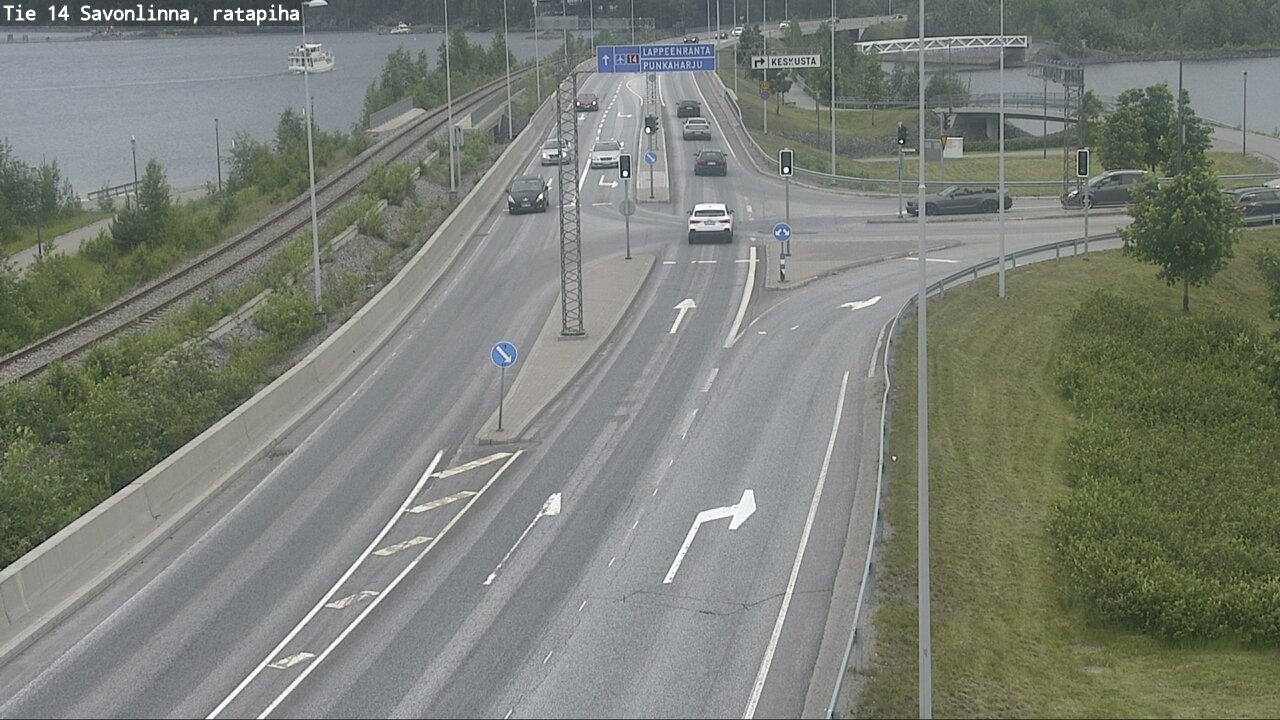 Kelikamerat Kuva Tie 14 Savonlinna, Ratapiha, Savonlinna, Etelä-Savo