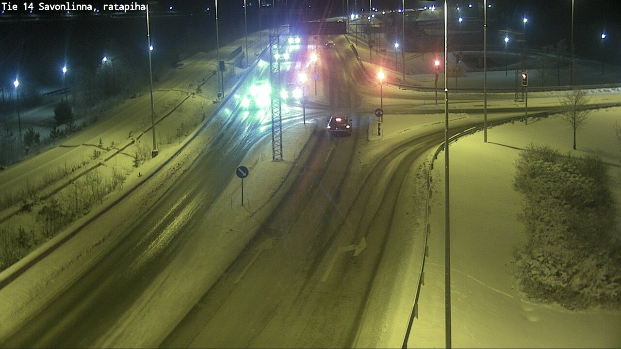 Kelikamerat Kuva Tie 14 Savonlinna, Ratapiha, Savonlinna, Etelä-Savo